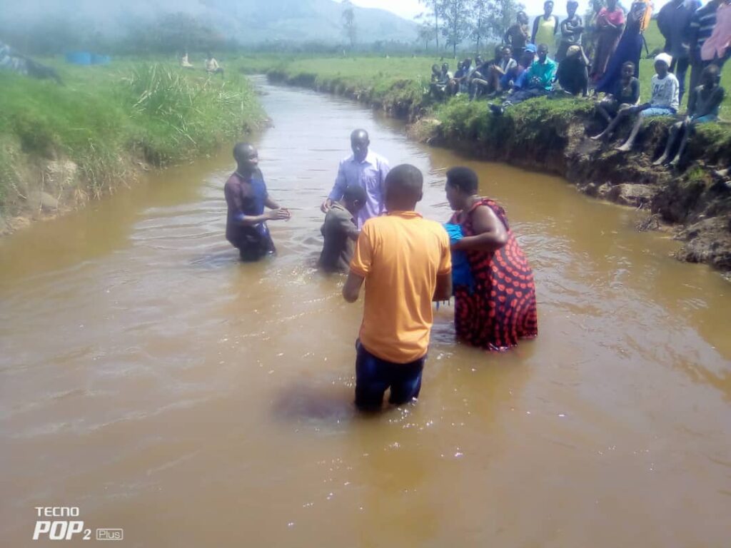 Baptisms of People Hearing the Broadcast